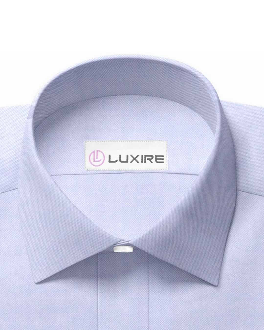 Soft Blue Pinpoint Oxford - 2