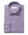 Purple White Gingham