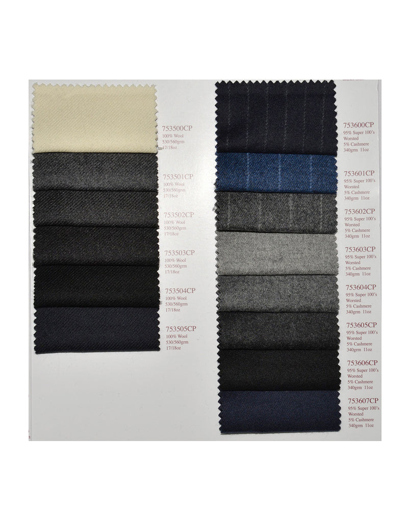 Holland Sherry Classic Worsted Flannel Black