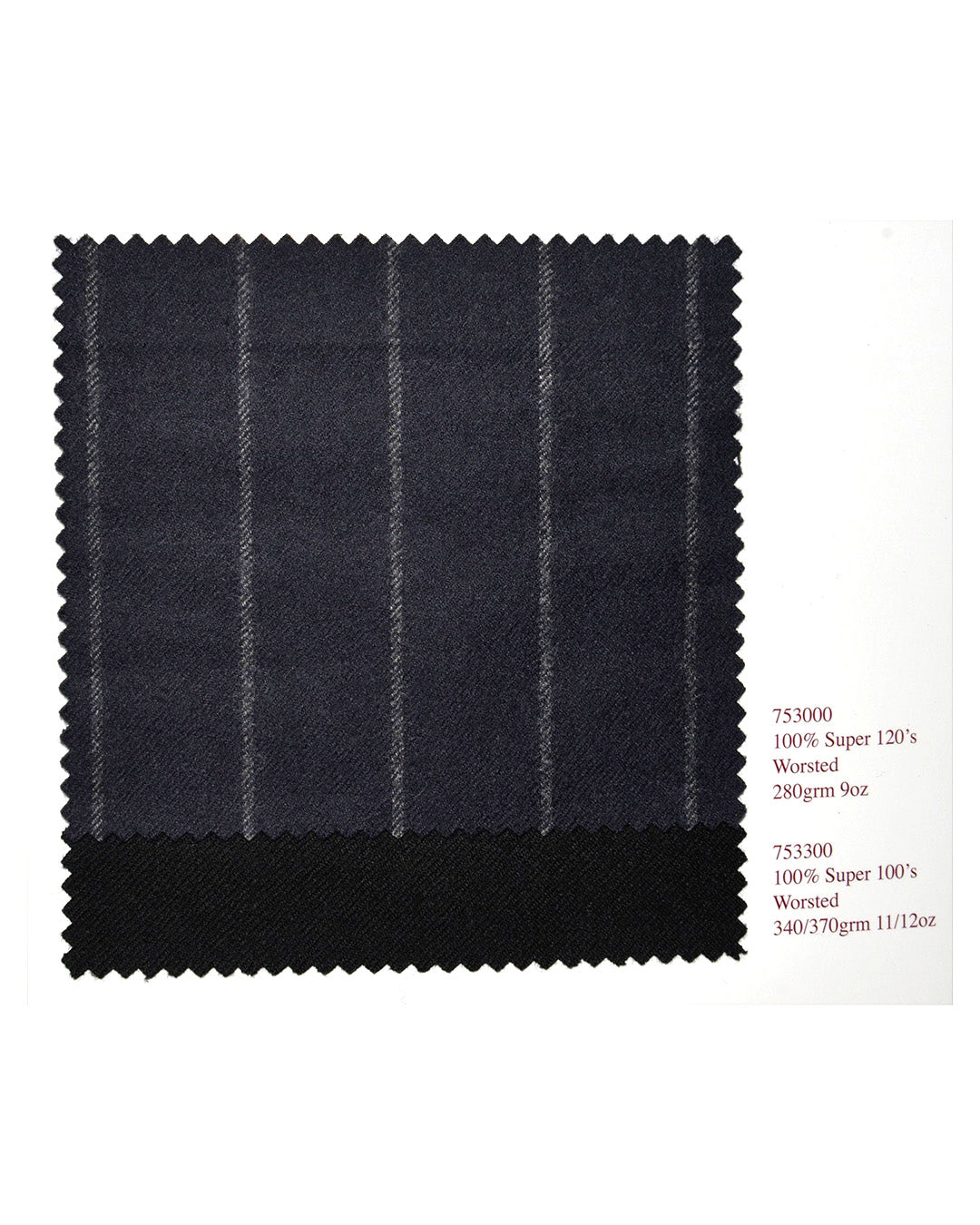 Holland Sherry Classic Worsted Flannel Dark Grey With Light Grey Flannel - 10