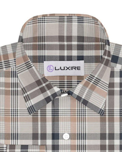 Iconic British Brown Tan Checks