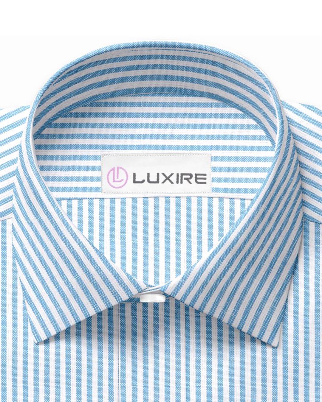 True Blue University Stripes  Oxford - 2