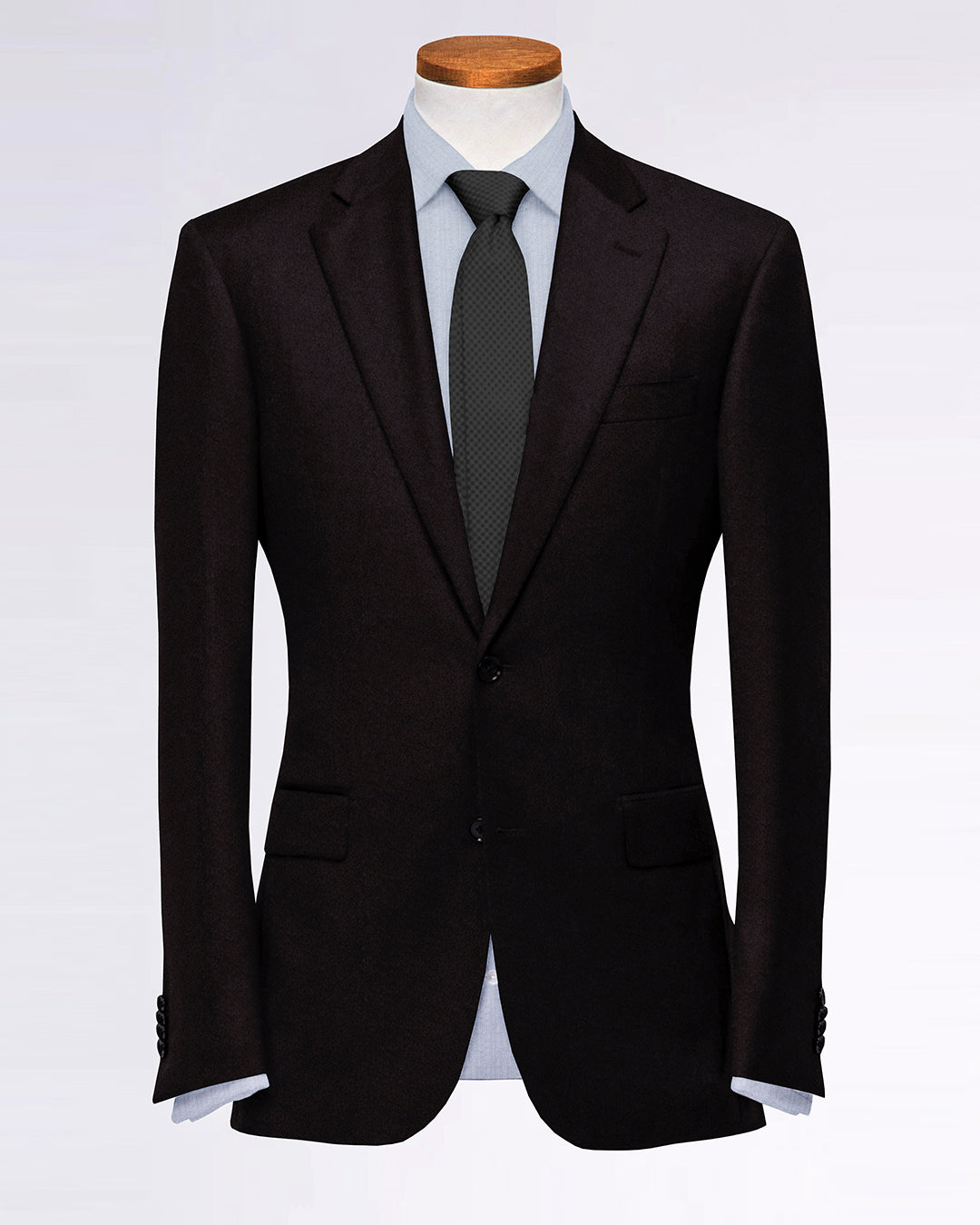 VBC Mahogany Brown Flannel Suit - 2