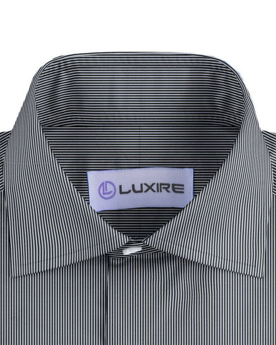 Monti Black Pencil Stripes