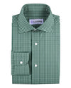 GINGHAM CHECKS BOTTLE GREEN WHITE