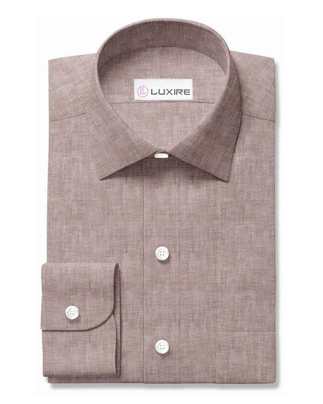 Linen:Brown White Light Canvas